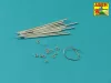 Aber Models Panther spare track link pins x 12 pcs. - lánctalp-csapszegek, 12 db