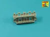 Aber Models Panther spare track link pins x 12 pcs. - lánctalp-csapszegek, 12 db