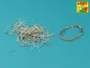 Aber Models Pz.Kpfw.I Ausf. A/B -track link pins x 200 pcs. - lánctalp-csapszegek, 200 db