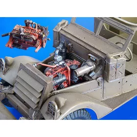 Plus Model M3 Spähwagen - Maschinen Satz - motorkészlet