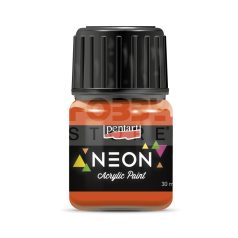   Pentart Neon narancs színű akril bázisú hobbi festék 30 ml