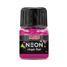 Pentart Neon pink színű akril bázisú hobbi festék 30 ml