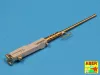 Aber Models Barrel for U.S machine gun cal .50 Browning M2 HB - amerikai .50-es Browning M2 HB géppuskacső