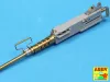 Aber Models Barrel for U.S machine gun cal .50 Browning M2 HB - amerikai .50-es Browning M2 HB géppuskacső