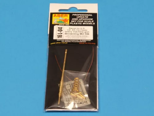 Aber Models Barrel for U.S machine gun cal .50 Browning M2 HB - amerikai .50-es Browning M2 HB géppuskacső