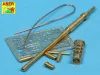 Aber Models Barrel for U.S machine gun cal .50 Browning M2 HB - amerikai .50-es Browning M2 HB géppuskacső
