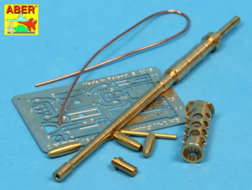 Aber Models Barrel for U.S machine gun cal .50 Browning M2 HB - amerikai .50-es Browning M2 HB géppuskacső