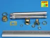 Aber Models German 88 mm KwK 36L/56 Tiger I Eariy Barrel - német 88 mm-es KwK 36L/56 Tiger I Eariy lövegcső