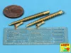 Aber Models Set of two barrels ZB 37 for Panzer 38(t) - 2 ZB 37 lövegcső