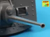 Aber Models German 3,7 cm KwK A 7 L/42 tank gun barrel for Pz.Kpfw.(38) - német 3,7 cm-es KwK A 7 L/42 harckocsi-lövegcső – Pz.Kpfw. 38 maketthez