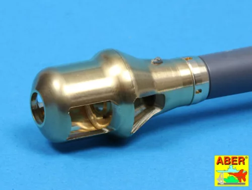 Aber Models Early muzzle brake used on German 8,8zm barrel Tiger I-early and Tiger II - korai – korai csőszájfék