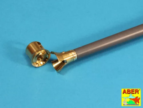 Aber Models Early muzzle brake used on German 8,8zm barrel Tiger I-early and Tiger II - korai – korai csőszájfék