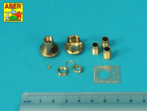 Aber Models Final muzzle brake to barrels in Pz.IVH; Stug.IIIG or PaK 40 - végső változat – csőszájfék