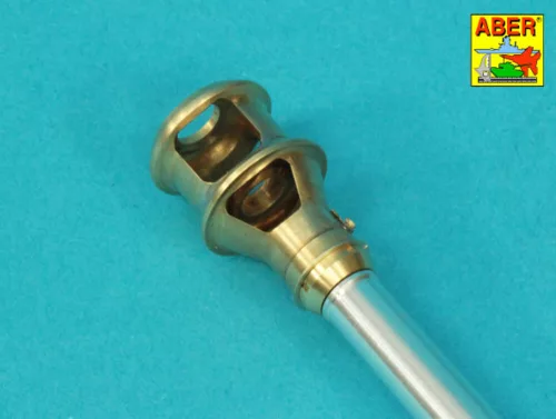 Aber Models Final muzzle brake to barrels in Pz.IVH; Stug.IIIG or PaK 40 - végső változat – csőszájfék