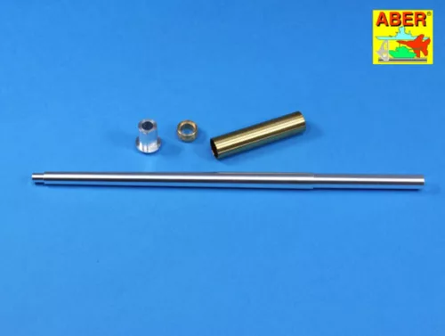 Aber Models 88 mm barrel for Tiger B Serien-Turm - Tiger II sorozatgyártású torony – 88 mm-es lövegcső