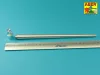 Aber Models King Tiger Porsche-torony – 88 mm-es KwK 43/3 L/71 (egyrészes) lövegcső – csőszájfék nélkül