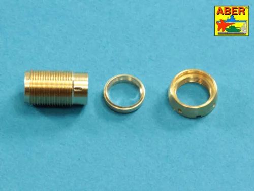 Aber Models Muzzle brake for German 7,5cm barrel used on Sd.Kfz. 171 Panther, Ausf. G - csőszájfék német 7,5 cm-es lövegcsőhöz – Sd.Kfz. 171 Panther Ausf. G maketthez