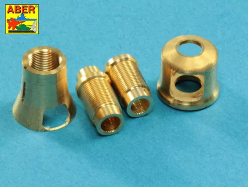 Aber Models Muzzle brake for German 7,5cm barrel used on Sd.Kfz. 171 Panther, Ausf. G - csőszájfék német 7,5 cm-es lövegcsőhöz – Sd.Kfz. 171 Panther Ausf. G maketthez