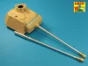 Aber Models Muzzle brake for German 7,5cm barrel used on Sd.Kfz. 171 Panther, Ausf. G - csőszájfék német 7,5 cm-es lövegcsőhöz – Sd.Kfz. 171 Panther Ausf. G maketthez