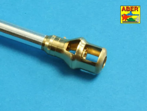 Aber Models Early muzzle brake for 7,5cm barrel Pz. IV, Ausf. G - 7,5 cm-es lövegcső Pz. IV, Ausf. G – korai csőszájfék