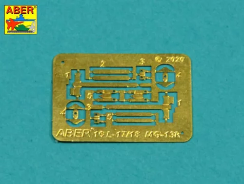 Aber Models 2 darab hosszú MG13 géppuskacső – Pz.Kpfw. I Ausf. A korai változathoz (1938-ig)