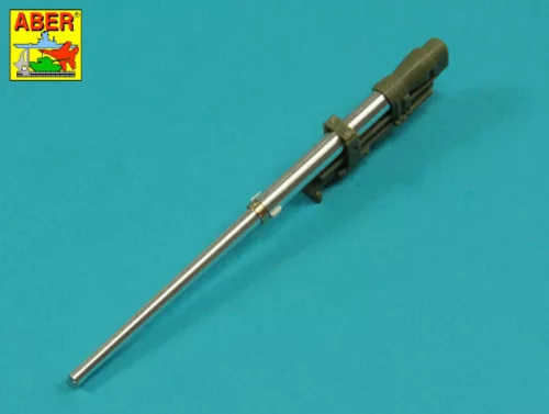 Aber Models Gun barrel for 37 mm M6 gun used on US M3 & M5 tanks - 37 mm-es M6 lövegcső – amerikai M3 és M5 harckocsikhoz
