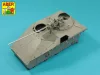 Aber Models Barrel for German 20 mm RH202 MK 20 DM chain gun used on Wiesel, Luchs, Marder I - német 20 mm-es RH202 / MK 20 DM gépágyúcső – Wiesel, Luchs és Marder I járművekhez