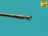 Aber Models Barrel for German 20 mm RH202 MK 20 DM chain gun used on Wiesel, Luchs, Marder I - német 20 mm-es RH202 / MK 20 DM gépágyúcső – Wiesel, Luchs és Marder I járművekhez