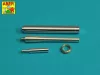 Aber Models German barrel 50mm KwK 38 L/42 forPz.Kpfw.IIIAusf.G,H,J (early) - német 50 mm-es KwK 38 L/42 lövegcső – Pz.Kpfw. III Ausf. G/H és korai J változathoz