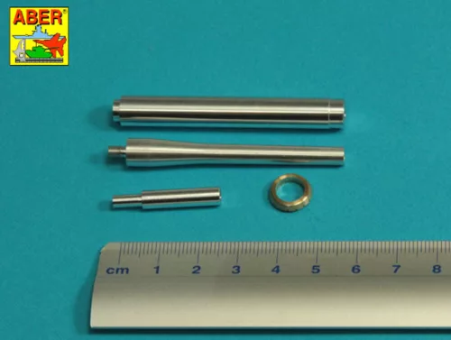 Aber Models German barrel 50mm KwK 38 L/42 forPz.Kpfw.IIIAusf.G,H,J (early) - német 50 mm-es KwK 38 L/42 lövegcső – Pz.Kpfw. III Ausf. G/H és korai J változathoz