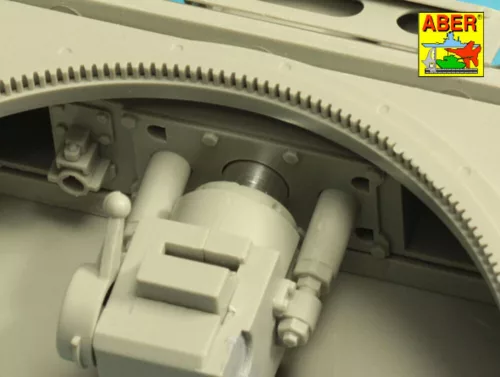 Aber Models German barrel 50mm KwK 38 L/42 forPz.Kpfw.IIIAusf.G,H,J (early) - német 50 mm-es KwK 38 L/42 lövegcső – Pz.Kpfw. III Ausf. G/H és korai J változathoz