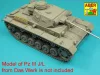Aber Models German barrel 50mm KwK 39 L/60 forPz.Kpfw.IIIAusf.J (late), L, M - német 50 mm-es KwK 39 L/60 lövegcső – késői Pz.Kpfw. III Ausf. J, valamint L és M változatokhoz