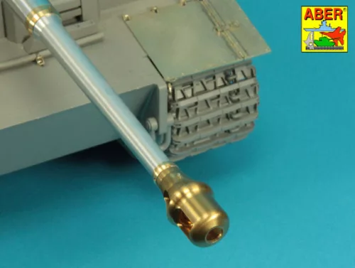 Aber Models Barrel 8,8 cm KwK 36/56 to Tiger I early (Andy's Hobby/Takom) - lövegcső 8,8 cm-es KwK 36/56 – Tiger I korai (Andy's Hobby/Takom)
