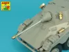 Aber Models German 5cm KwK39 Barrel for Sd.Kfz.234/2 PUMA (Das Werk model) - Sd.Kfz.234/2 PUMA (Das Werk változat) – német 5 cm-es KwK39 lövegcső