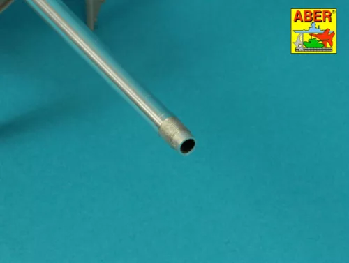 Aber Models Barrel for German 75 mm PaK 40 gun without muzzle brake - német 75 mm-es PaK 40 lövegcső – csőszájfék nélkül
