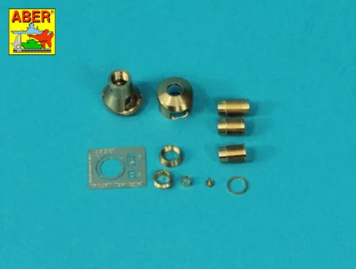 Aber Models Early muzzle brake to barrels in Pz.IVH; Stug.IIIG or early PaK 40 - korai – korai csőszájfék