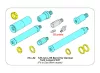 Aber Models 120 mm L/55 Barrel for German Tank Leopard 2A7V - 120 mm-es L/55 lövegcső – Leopard 2A7V-hez
