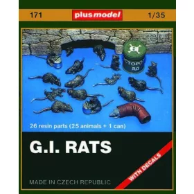 Plus Model Ratten – dioráma kellék makett