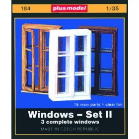 Plus Model Fenster Set II – dioráma kellék makett