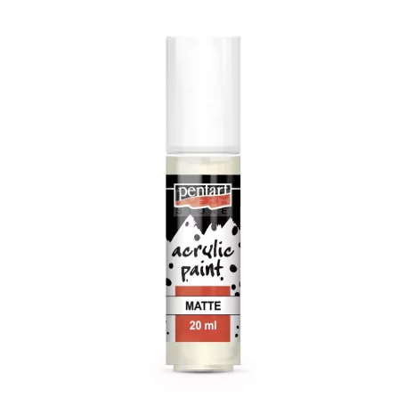 Pentart Matt elefántcsont színű akrilfesték - hobbi festék 20 ml 1905