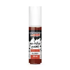  Pentart Fényes bordó színű akril bázisú hobbi festék 20 ml