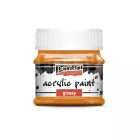 Pentart Fényes narancs színű akril bázisú hobbi festék 50 ml