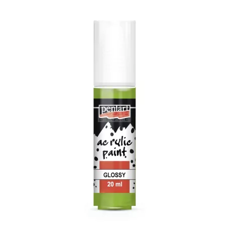 Pentart Fényes almazöld színű akril bázisú hobbi festék 20 ml