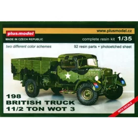   Plus Model Britischer Lastwagen 1,5 t WOT 3D – járműmakett