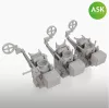 Art Scale Kit Type 98 gun sights Japan WWII - japán Type 98 célzókészülékek, II. világháború
