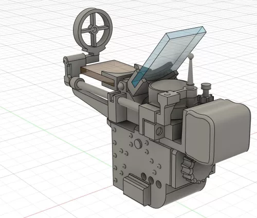 Art Scale Kit Type 98 gun sights Japan WWII - japán Type 98 célzókészülékek, II. világháború