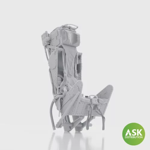 Art Scale Kit Ejection Seat - M.B Mk.2E with seat belts, without survival pack for Revell - M.B. Mk.2E katapultülés biztonsági övekkel, túlélőcsomag nélkül