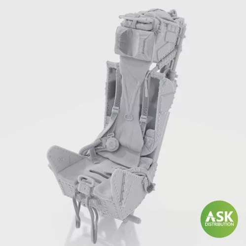 Art Scale Kit Ejection Seat - M.B Mk.2E with seat belts, without survival pack for Revell - M.B. Mk.2E katapultülés biztonsági övekkel, túlélőcsomag nélkül