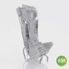 Art Scale Kit Ejection Seat - M.B Mk.2E with seat belts, without survival pack for Revell - M.B. Mk.2E katapultülés biztonsági övekkel, túlélőcsomag nélkül