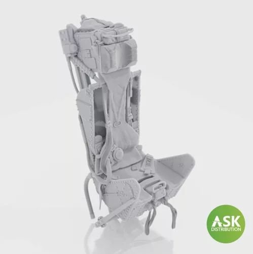 Art Scale Kit Ejection Seat - M.B Mk.2E with seat belts, without survival pack for Revell - M.B. Mk.2E katapultülés biztonsági övekkel, túlélőcsomag nélkül